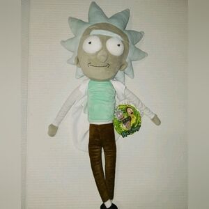NWT- Rick & Morty Plush Toy 21" Rick Plush RARE Adult Swim